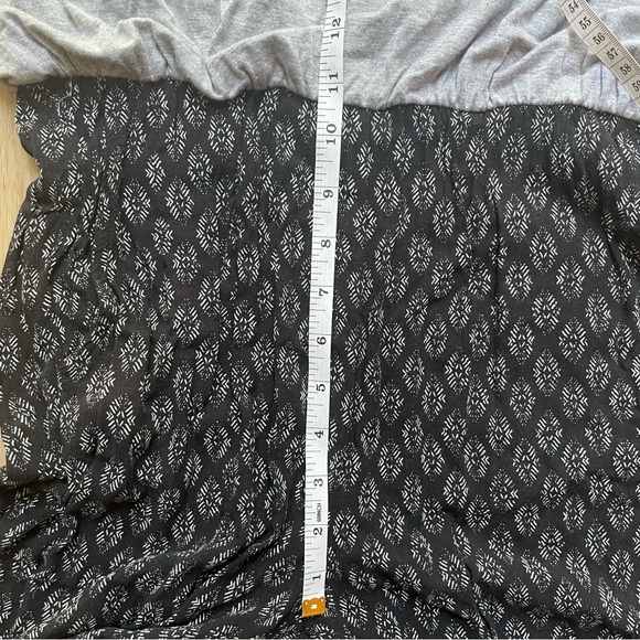 Hei Hei Anthropologie Rhodes sleeveless gray and navy jumpsuit, size small - Picture 8 of 13